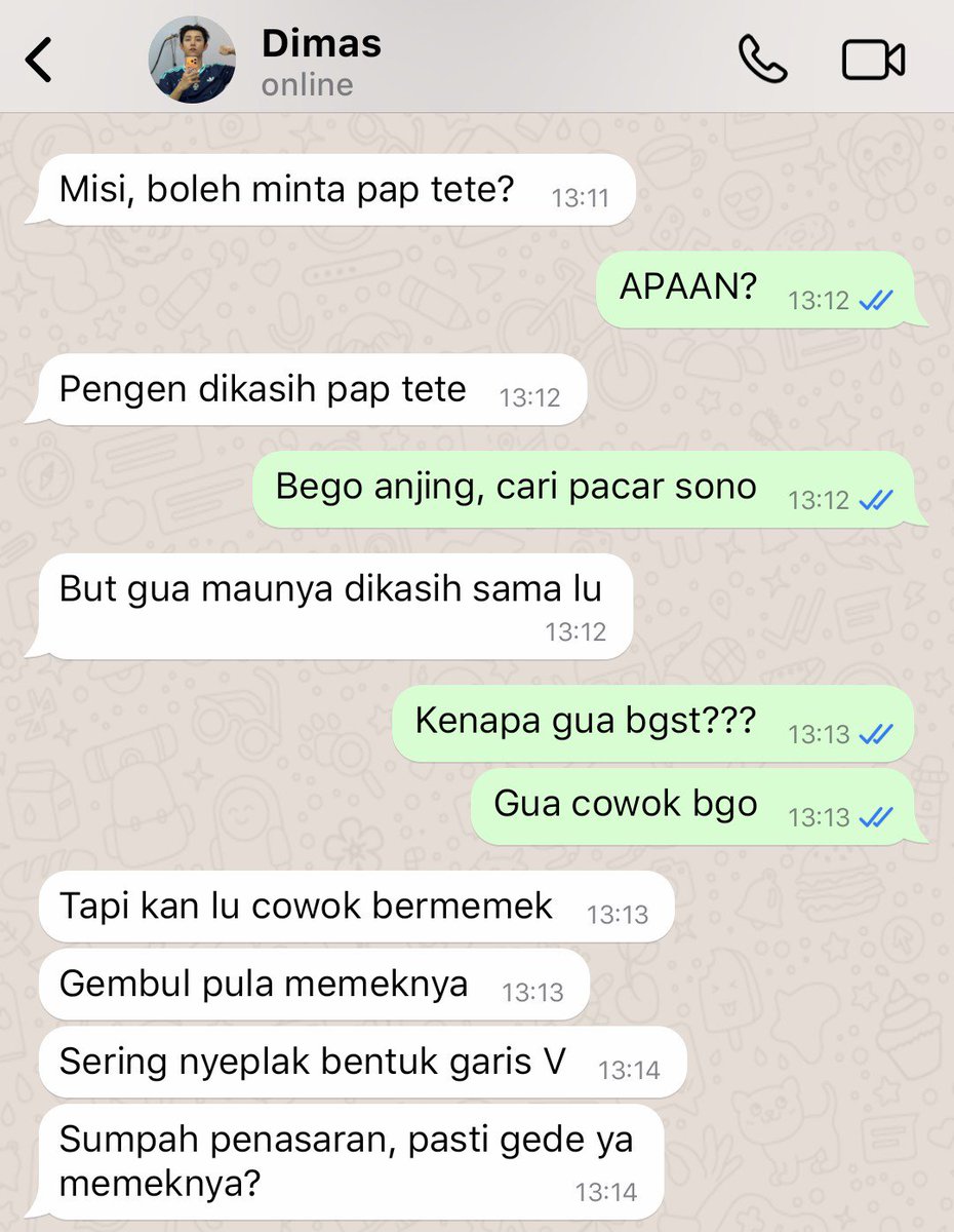 millionide's tweet photo. #Ryulyul #Ryulnyul #Rulnyul 🔞 AU
Dimas (rul) si tobrut holic secara terang-terangan minta pap tete ke Bian (nyul) alias temen kelasnya, eh ternyata diladenin. 

cw // bxb boypussy content, nyul punya pussy, dirty talk, frontal, fake body pict. 
⚠️ Minor DNI. https://t.co/Z5v8PqAK0l