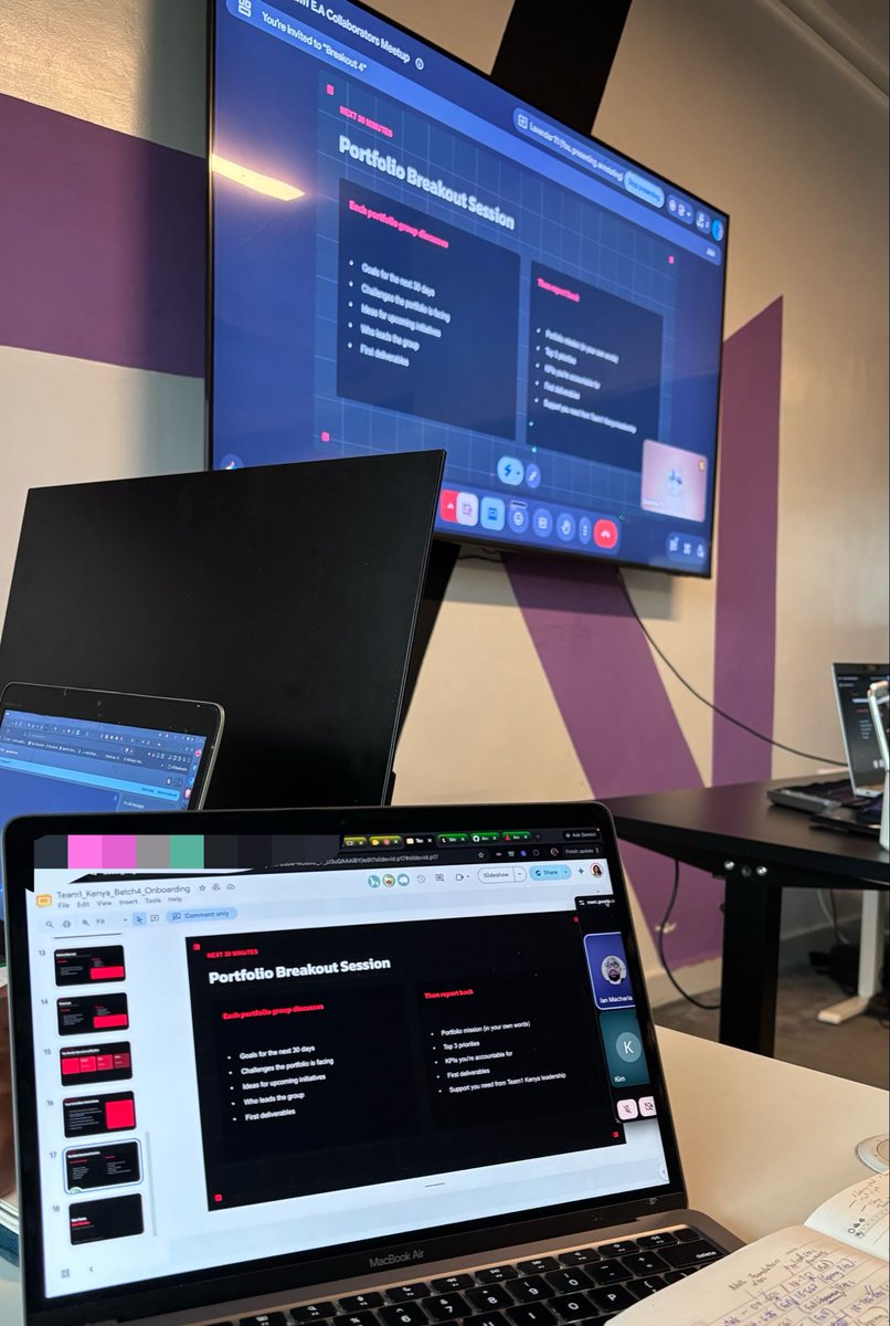 sharonkitavii's tweet photo. Had an amazing hybrid meetup with @AvaxAfrica T1 Collaborators! 

Spent time connecting with the vision, understanding Team1 workflows and assigning contributor roles. Ready to create real impact across the ecosystem🔺
@lavenderesther1 @Web3Clubs https://t.co/gdcUsDNp1r