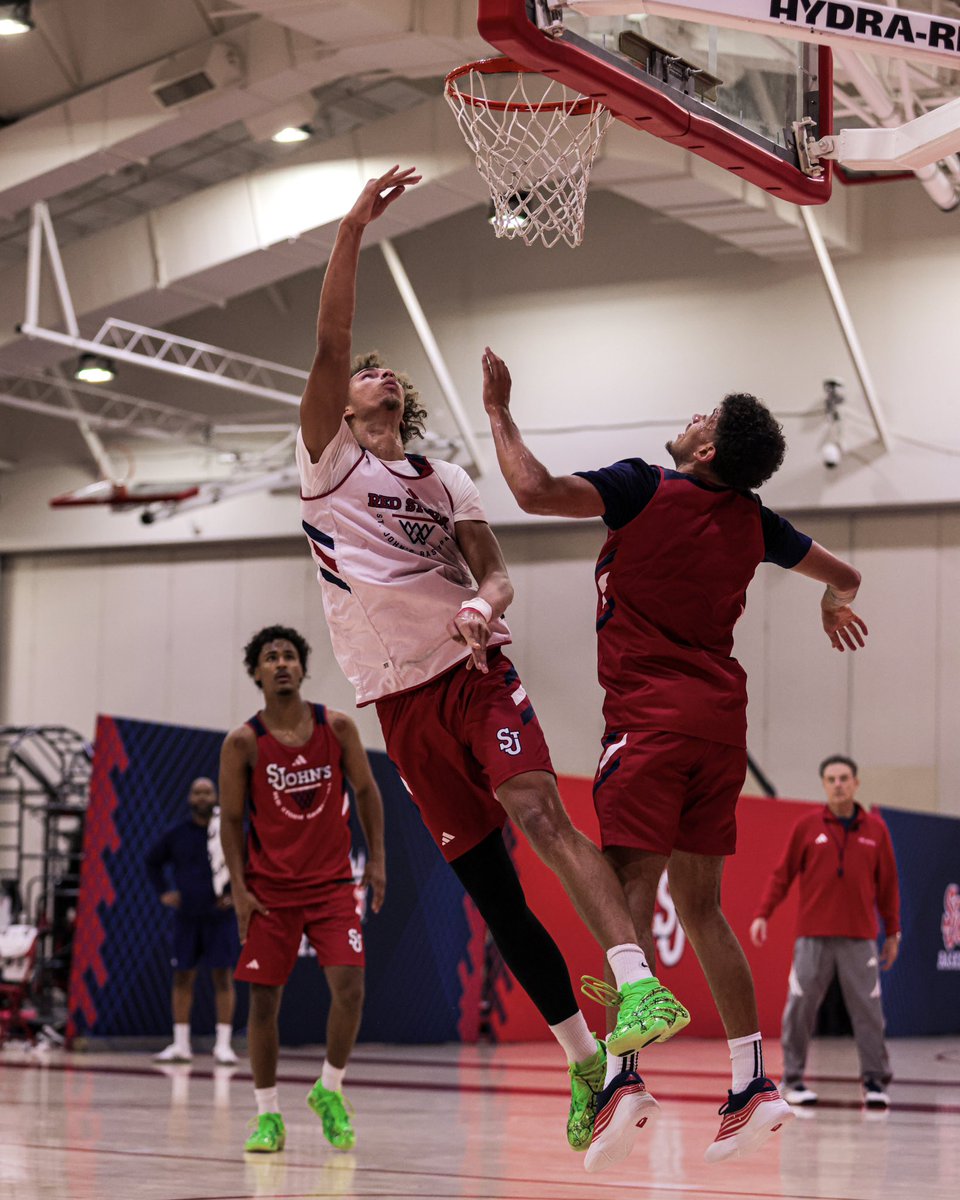 StJohnsBBall's tweet photo. Day 1️⃣ in the books! https://t.co/h7XeKDhpom