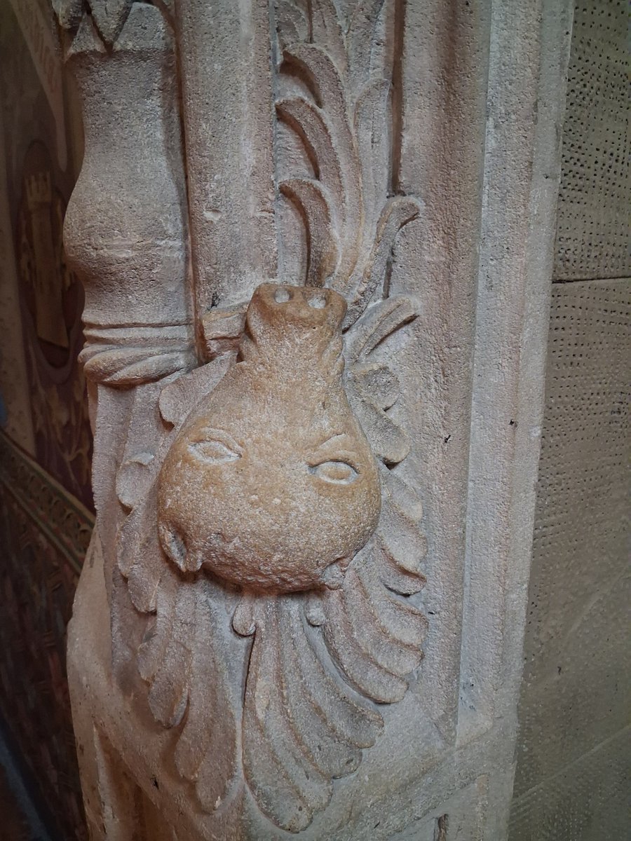 PilgrimBudapest's tweet photo. Rare example of surviving #Renaissance artwork in HU🇭🇺 in #Pannonhalma Benedictine Archabbey.
#StBenedict https://t.co/Rez03y21Do