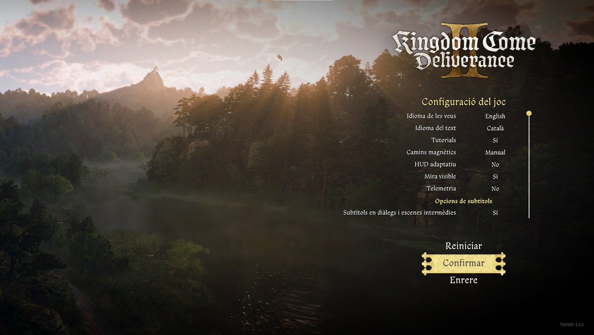 RhAleix's tweet photo. 🏰 Kingdom Come: Deliverance II, un dels nominats a GOTY 2025, ja es pot jugar en català! ⚔️

He publicat la traducció perquè tothom pugui gaudir de l’aventura de Bohèmia en la nostra llengua. 💛

📥 https://t.co/AUI6gRAtQA

@PrCeTrencada https://t.co/MplQAXZl4s