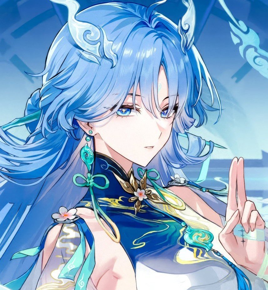dailyqingxiaoo's tweet photo. I think she loves this pose https://t.co/XecJWopUox