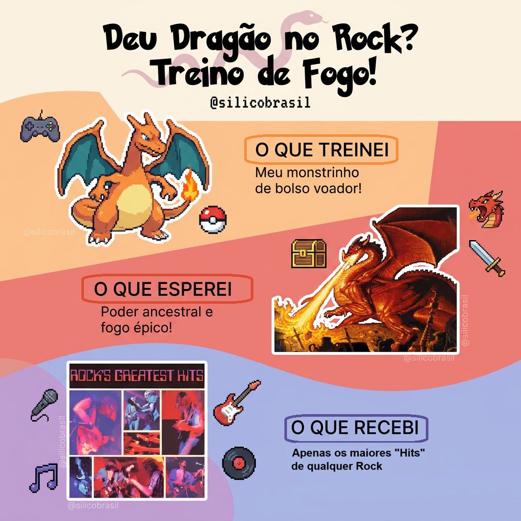 silicobrasil's tweet photo. 🐉🔥🪨(×﹏×)

Treinei um #Charizard esperando poder ancestral e fogo épico. Recebi um lagarto voador com fraqueza 4× a #Rock, colecionando os maiores "hits" do rock. 

#Pokémon #FireType #FlyingType

[Original via https://t.co/3tItz1Zm8n] https://t.co/xwLigfT64a