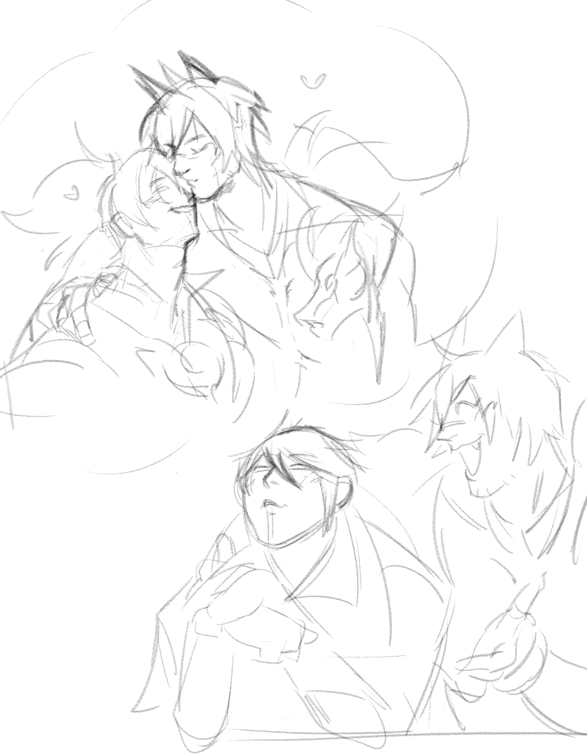 settfatass's tweet photo. doodle as I take a break from drawing https://t.co/1xqj2W1uLz