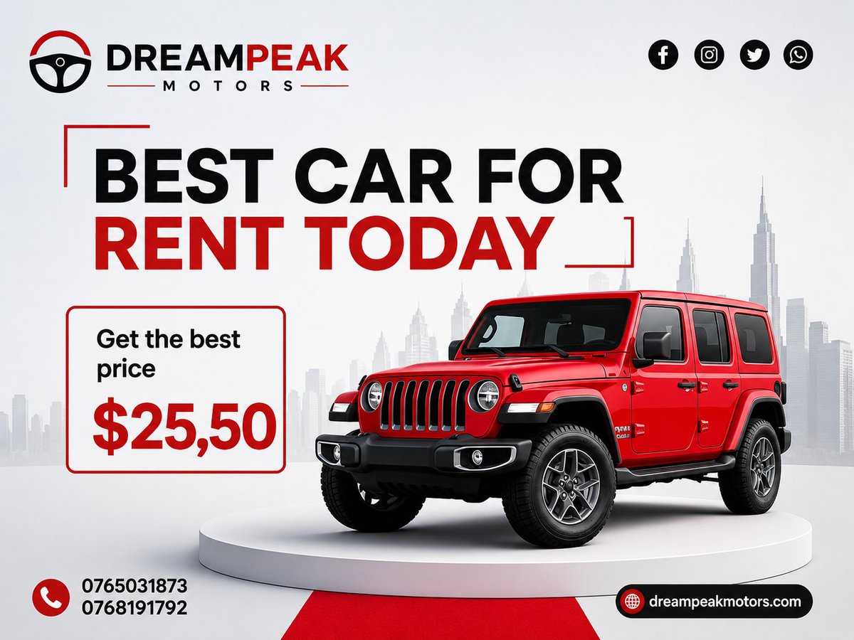 Mrchris256's tweet photo. Get yourself a ride at DreamPeak
0765 031 873 https://t.co/RI6r4Hf7yf