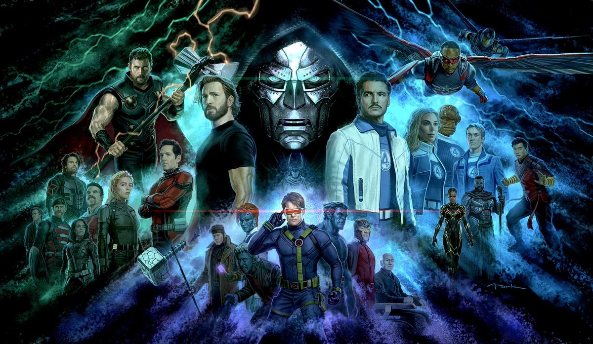 BRMarvelNews's tweet photo. Em alta definição, confira a arte conceitual de AVENGERS: DOOMSDAY. https://t.co/kidtSdYcPr