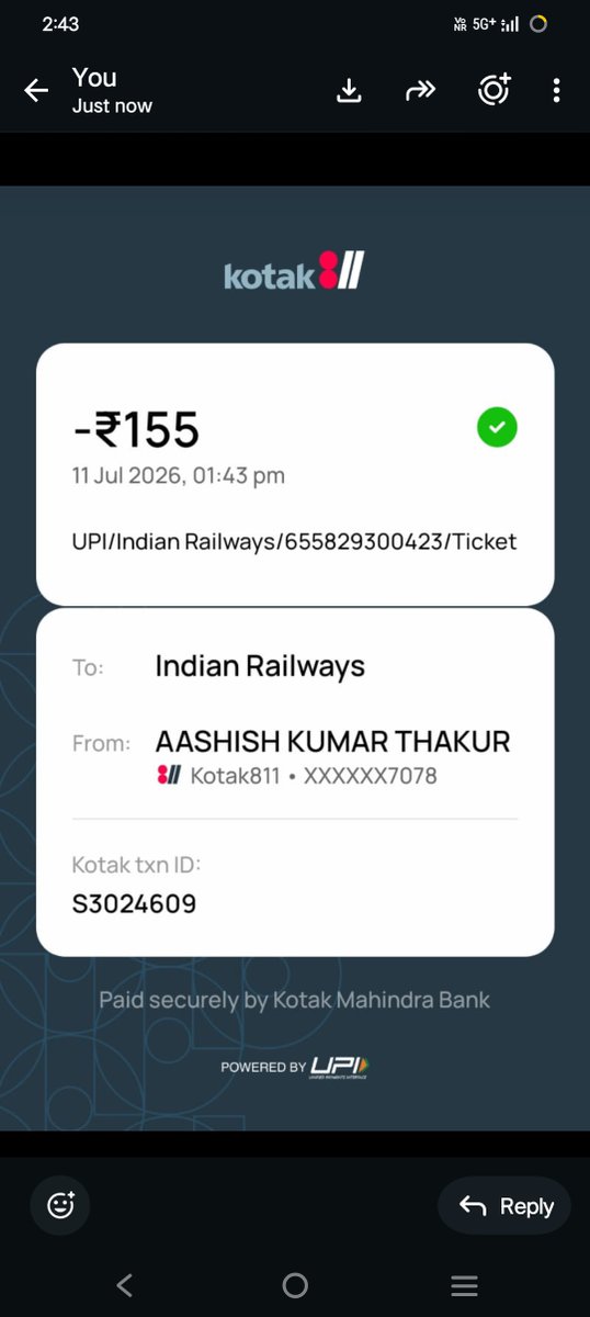 Aashish kumar Thakur tweet media