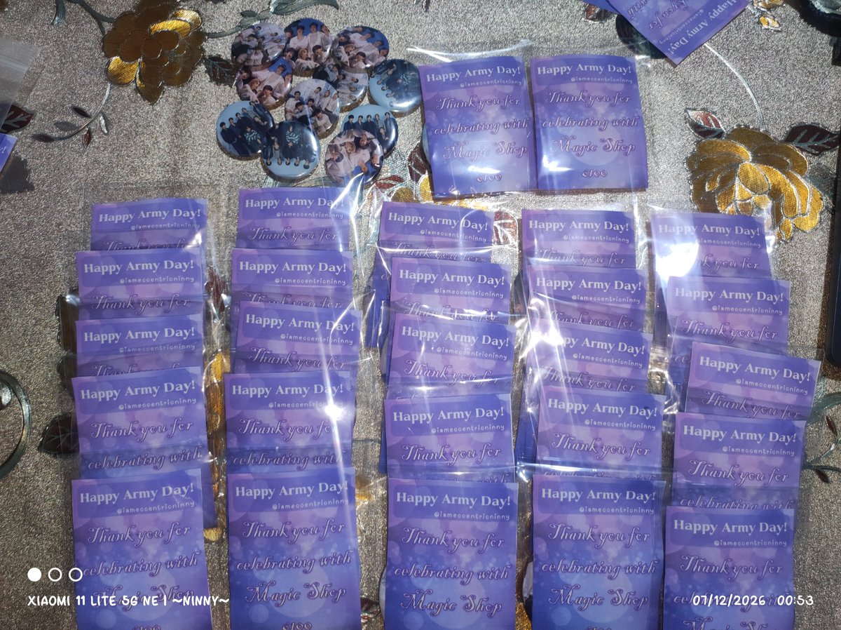 eccentric_ninny's tweet photo. ready na for the event later 💜🌻 https://t.co/KEnJZDpaum