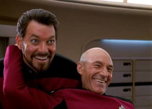 Parallel Universe Riker 🏁 tweet media