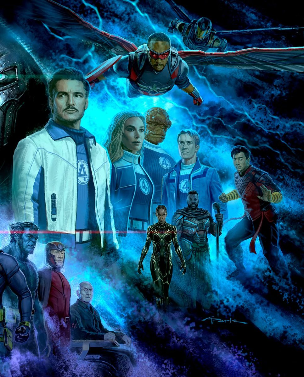 PreviouslyFilmx's tweet photo. #AvengersDoomsday 

⚠️ ATENCIÓN ⚠️

El primer arte conceptual de #VengadoresDoomsday en HD.

Ha sido diseñado por Andy Park, despedido el pasado abril debido a los despidos masivos por parte de Disney. https://t.co/y02iHtt83p