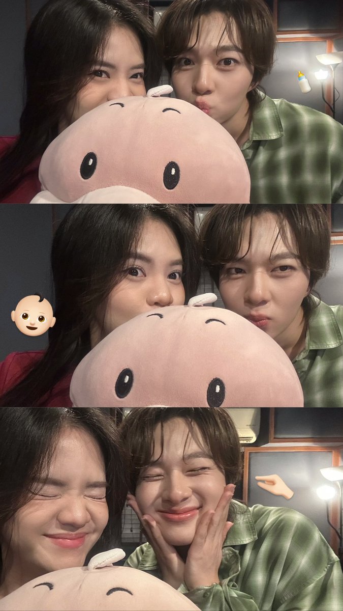 woainewofficial's tweet photo. — 📽യ✧.*
©️ igs : ww.richaricha
🗓️ : 12.07.2026

เบบี้นูนู่ &amp; ครูว่าน 🎙🎶🎧

— @CwrNew ♡
#NuNew #NanaNu https://t.co/crl24zi2JG