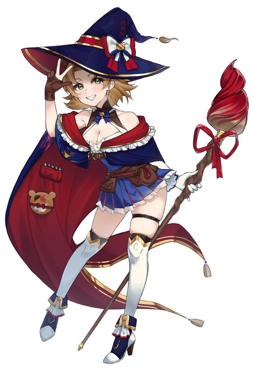 bearthewitch's tweet photo. NEW BEAR THE WITCH KEY VISUAL! ✎ᝰ

after being a vtuber for 3 years, i finally have my first official key visual thanks to @/gremlinbon!

im like, a real professional vtuber now 🥺 https://t.co/YRS4XGmQ2n