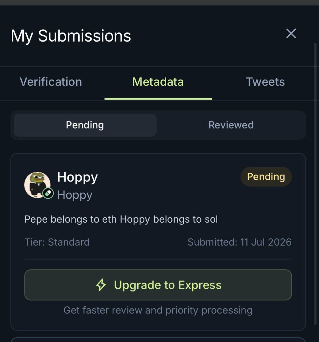 silt2r's tweet photo. @JupiterExchange @JupDevRel sitting at ~$436K MC and climbing! Ready for early Jupiter verification $Hoppy. Pepe’s legendary predecessor with a strong community grinding. An early VRFD badge would be huge for trust and growth on Sol. Let’s make it happen! 
#JupiterVerify #HOPPY https://t.co/40VhJCdW0d