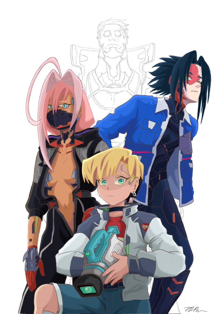 【ゆきページ】 WIP #4 #CyberpunkEdgerunners2