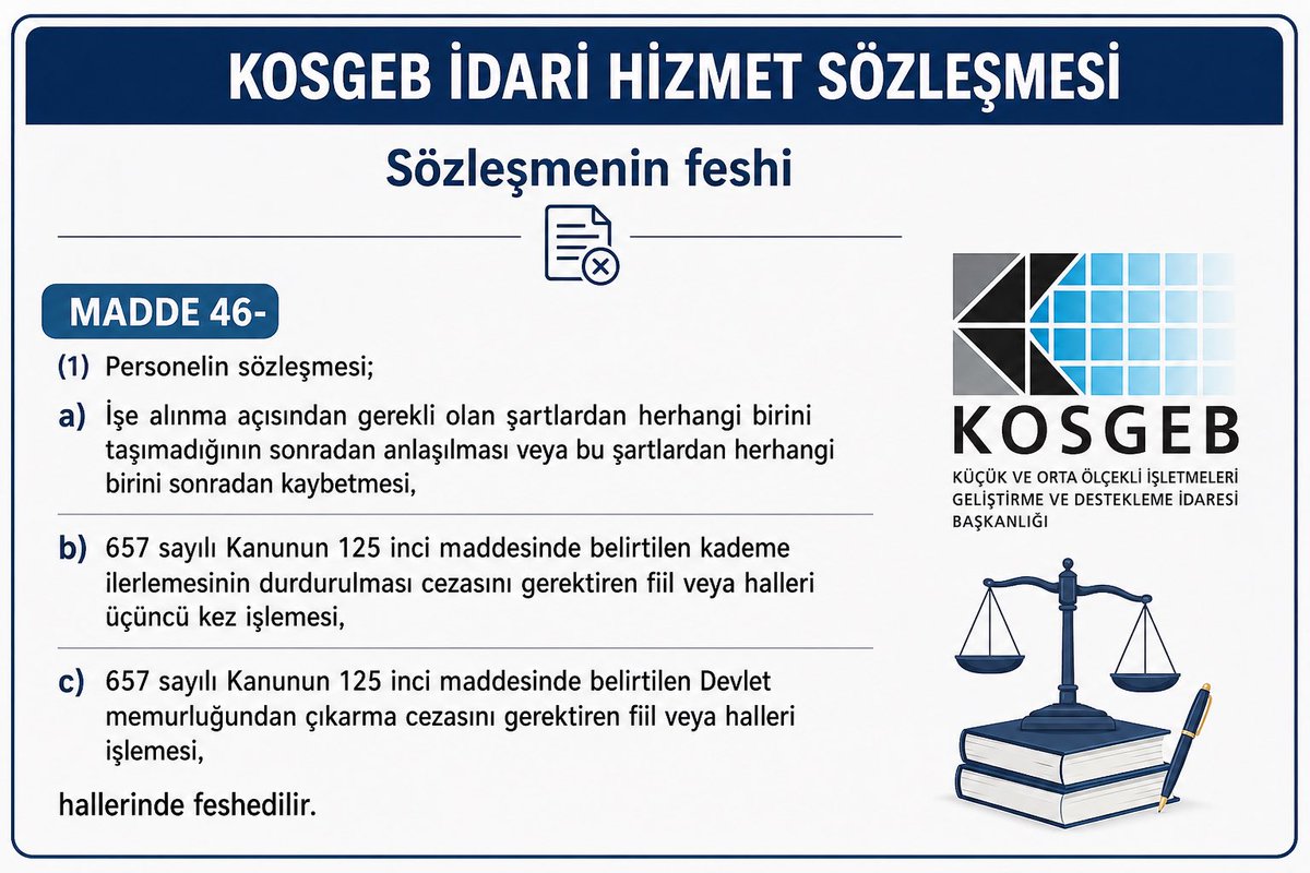 kpsskpss0's tweet photo. İHS personelin sözleşmesinin yenilenmemesi Yönetim Kurulunun takdirine bırakılamaz. Fesih yalnızca disiplin hükümlerine dayanmalıdır. Olası özelleştirmede ise 4046 sayılı Kanun’un 22. maddesi kapsamında kamuya nakil güvencesi sağlanmalıdır.#PTTdeihsyekadro @ah_atalay @a_uraloglu https://t.co/rcc7QyBAxm