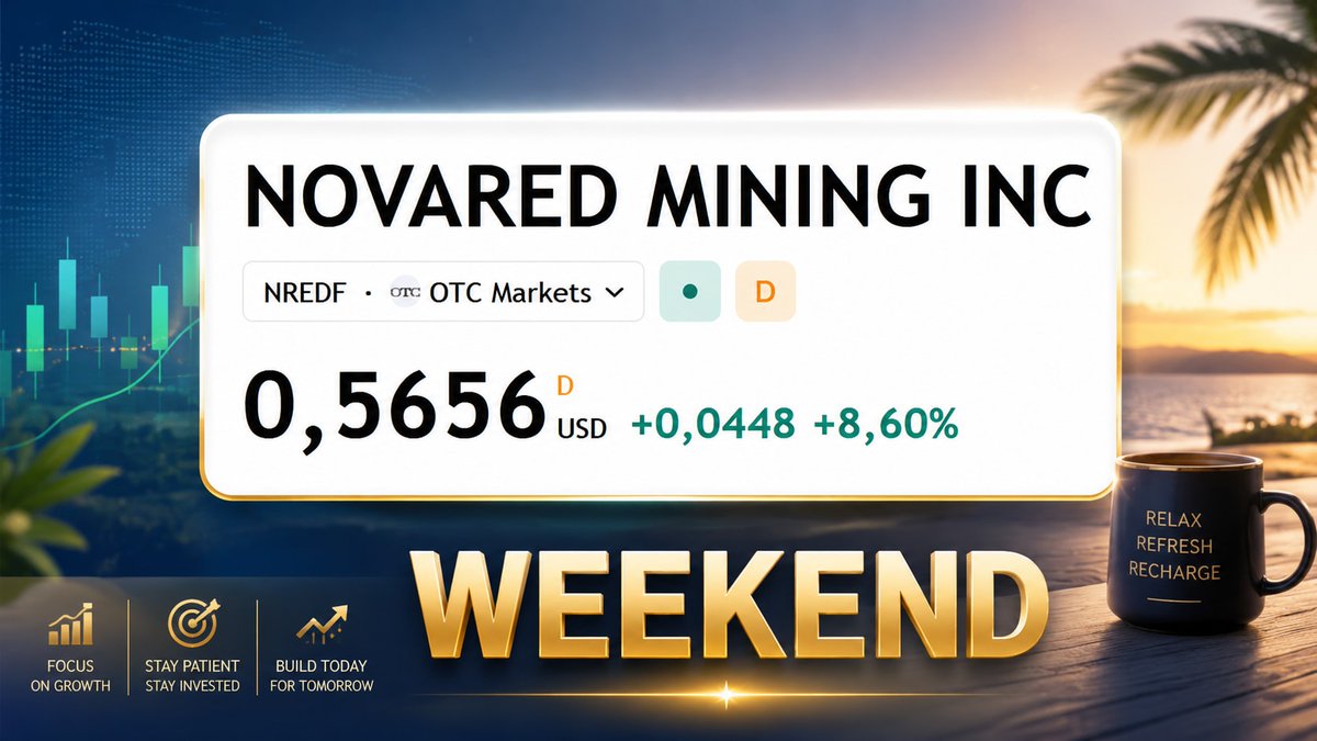 STACYMALYNER's tweet photo. Quiet weekend, active watchlist. NRED / NREDF had a strong stretch, and Monday could reveal the next direction

#momson #teenager #ometv
AAPL MSFT NVDA AMD PLTR https://t.co/XiGkhV6x6p