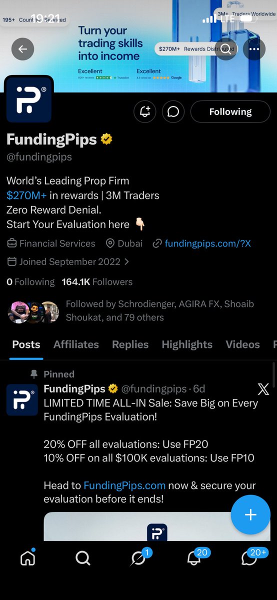 ICTMafia247's tweet photo. @AleeyuGMB @fundingpips @Khldfx @speedouFx @ronna256 Done ✅ https://t.co/FgeS5MqGZ8