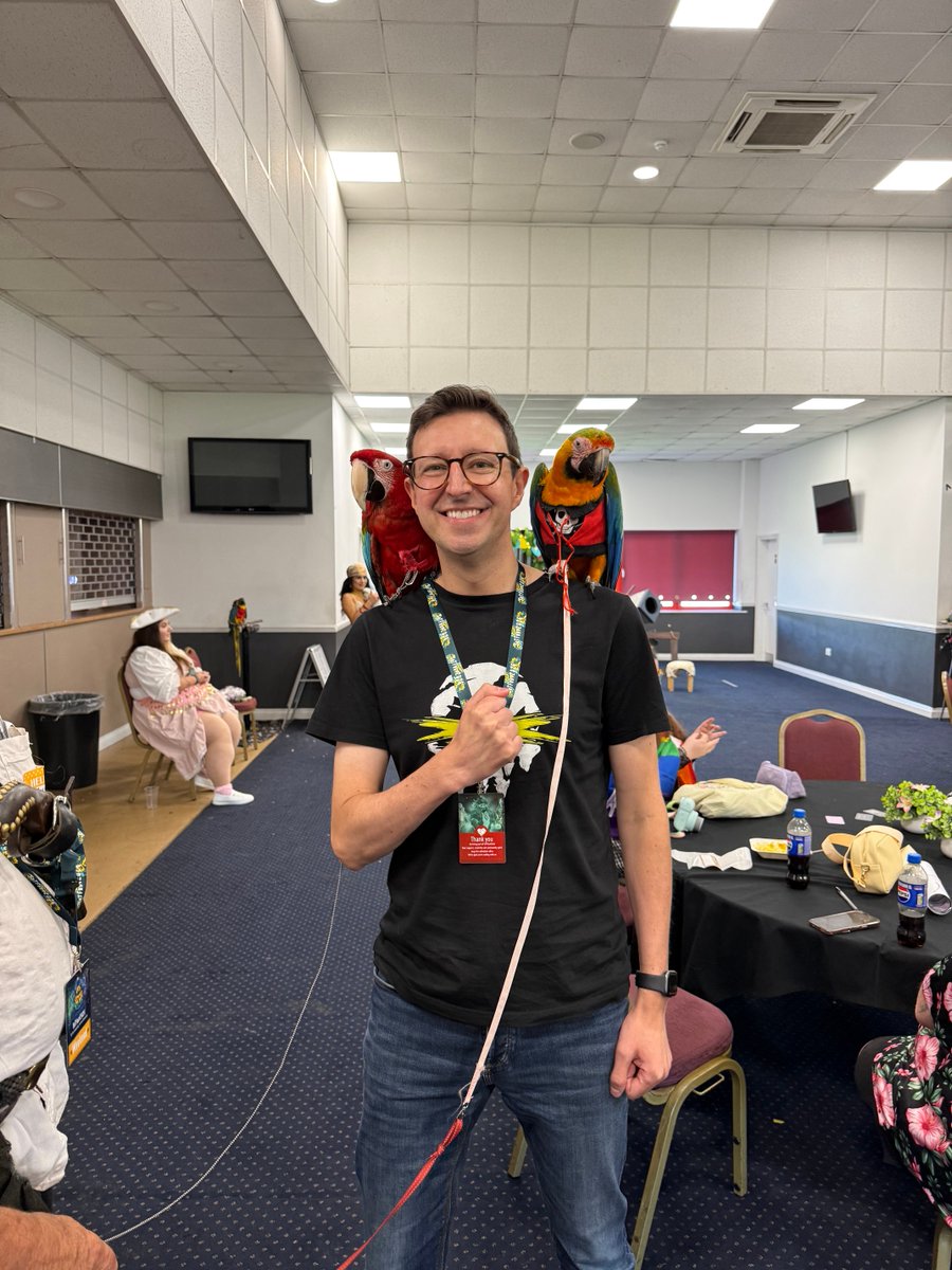ChappersChapman's tweet photo. As always, I had an incredible time @SoTFest. Hearing stories from players, chatting about their favourite moments, and being reminded about just how much the game means to them is something I'll never take for granted 🤩 🏴‍☠️ #SoTFestV https://t.co/0GjjbZOnn0