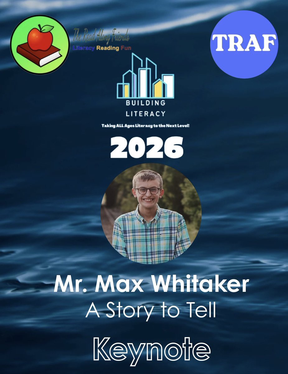 max_whitaker's tweet photo. Excited to present these 2 keynotes at The Read Along Friends Building Literacy Conference next weekend! 
#TheReadAlongFriends #buildyourliteracy #buildingliteracy26 https://t.co/zEfDIOTFCv