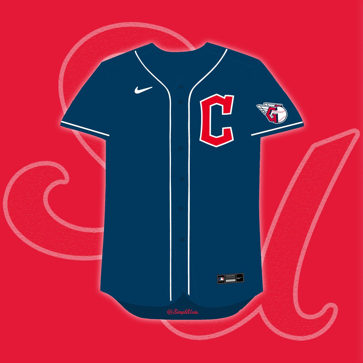 simpleunis's tweet photo. In my opinion, piping makes these current "C" @CleGuardians alternates better. Concepts with white and red piping. More Guardians concepts to follow, tweaking their current set to resemble the Indians era.
#cleveland #clevelandguardians #clevelandindians #mlb #uniforms #simple https://t.co/RoqJsGYoXp