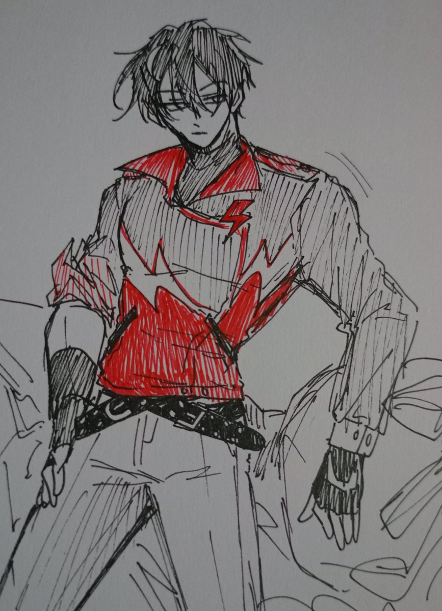 Dr3am_SuN's tweet photo. #BM3 #boboiboyhalilintar 
Hali is waiting for someone..⚡

(Gw. Gw gak ada ide.) https://t.co/paUwJfLMDR