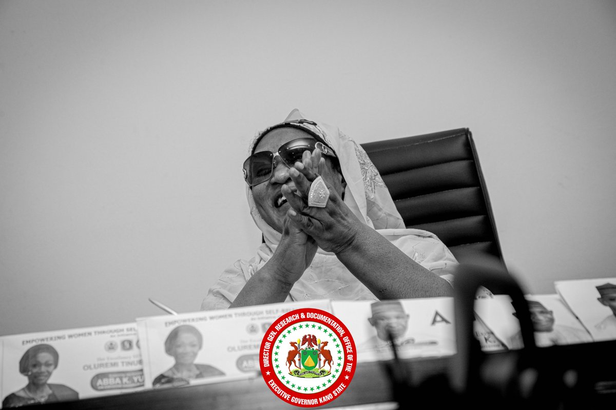 KanoRDD's tweet photo. Empowering Women Through Self-Reliance -
An initiative of Her Excellency, Senator Oluremi Tinubu, CON, supported by HE, Abba K. Yusuf, Governor of Kano State, and presented by the Director General, Research and Documentation Directorate (RDD), Gimbiya Asma'u Gimbiya Nana Jibrin https://t.co/falLdzaqso