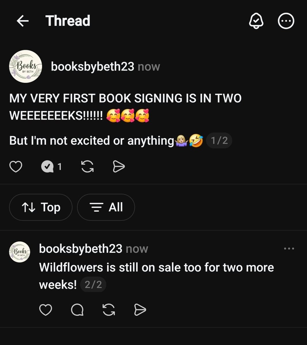 BooksByBeth23's tweet photo. https://t.co/ItGUssn0mH