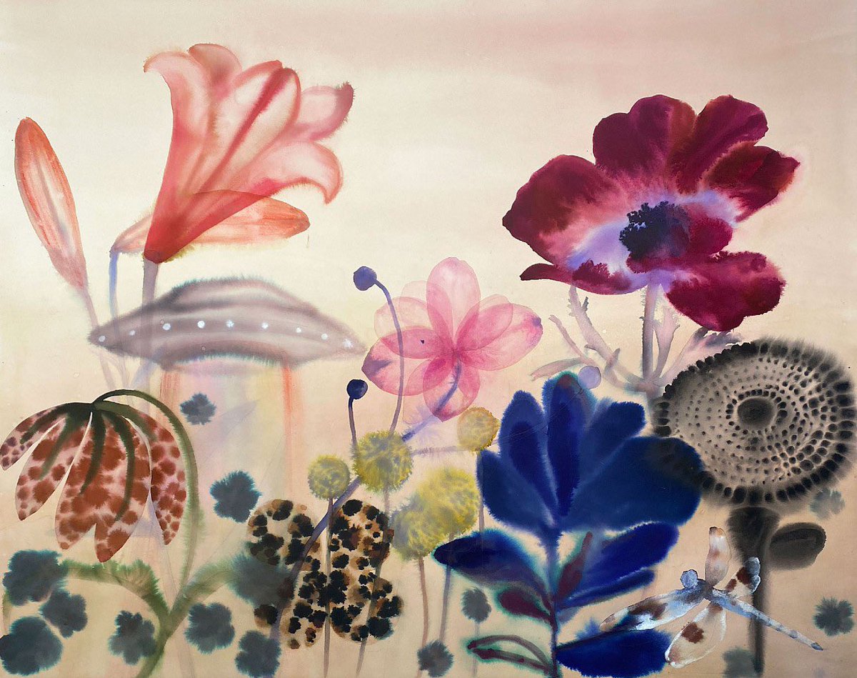 hollycurates's tweet photo. Lourdes Sanchez, 2025

1/ The planets aligned
2/ The sky went pale orange 
3/ Moving into alignment 
4/ Tender (with small pink) https://t.co/8ancyGciec