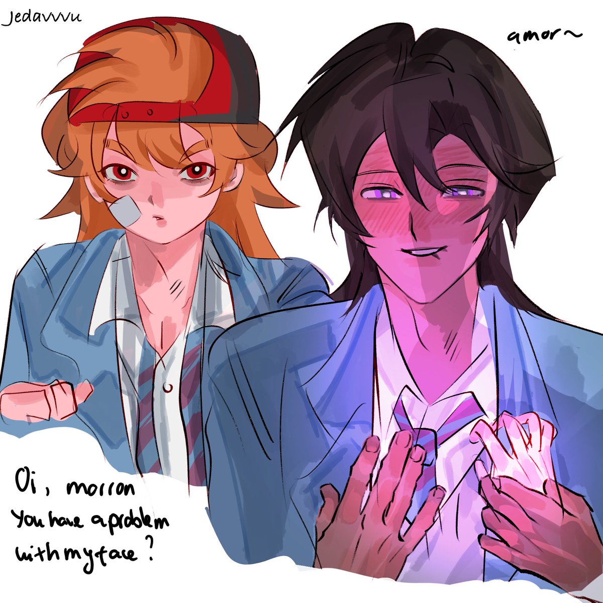 Ieatcelmet's tweet photo. Estefano Domínguez (OC) x Brick Mojo (RRBZ)
_Highschool Au that I built myself 

#powepuffgirls
#powerpuffgirlsfanarts
#PPGZ #rowdyruffboysbrick https://t.co/InSdOy55ql