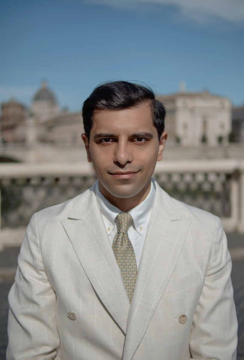 vishalkumar's tweet photo. Why don’t people in SF dress like this?

Ponte Sant’Angelo, Rome, Italy, May 2026. 

Captured with Caira by @camera_int 📸 https://t.co/g7etYyAxHg