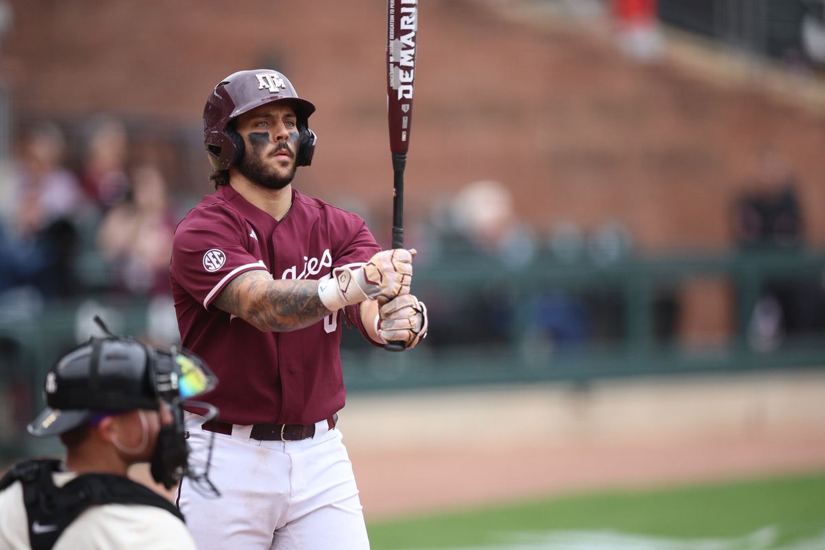 365Aggie's tweet photo. Texas A&amp;M INF Chris Hacopian has been selected with the 11th overall pick in the MLB Draft by the Washington Nationals!

The Nats are getting themselves one helluva ball player and person!

Can’t wait to watch him crush it on the big league stage one day👍 https://t.co/0nDxlbCcGs