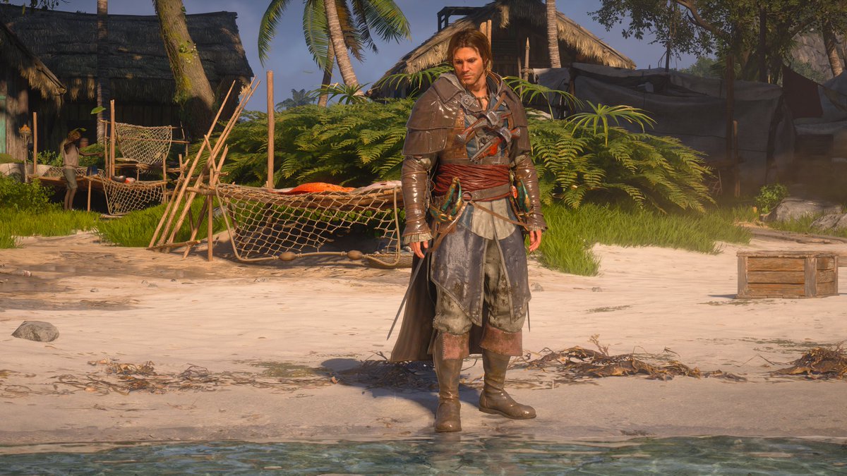 PaneerDevourer's tweet photo. My first time experiencing Black Flag story within the AC franchise. Loving every second of time in the remake. Hope this game becomes the RE7 resurgence moment for Ubisoft #AssassinsCreedBlackFlagResynced #PS5Pro #ACIV #ACBlackFlagResynced https://t.co/N9hXTdiCFW