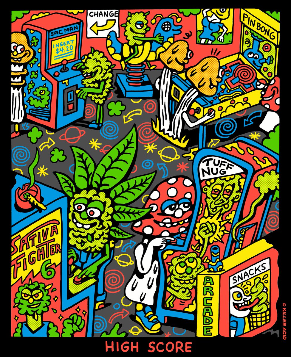 killeracid's tweet photo. He's a pinball weedzard https://t.co/VhQFY3b6Ve