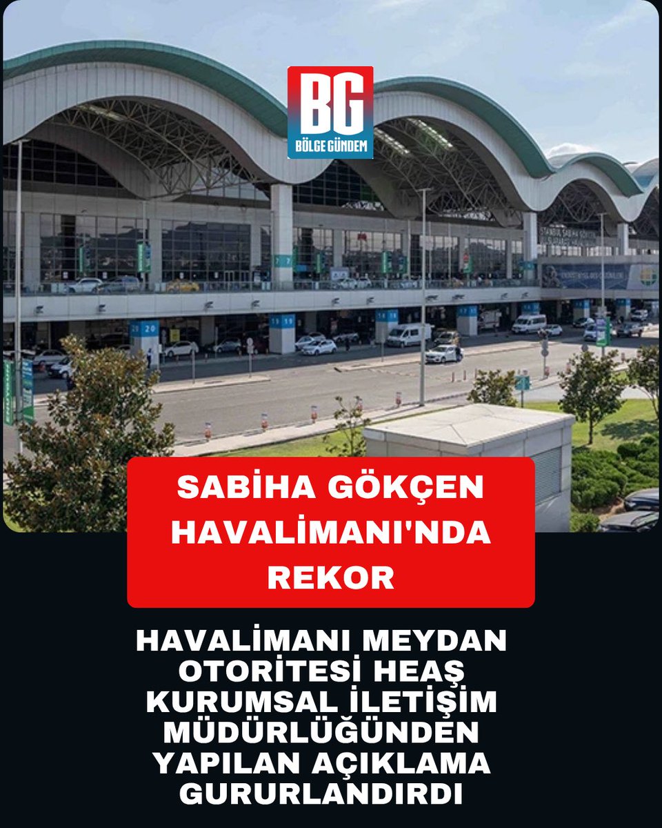 bolgegundem's tweet photo. Sabiha Gökçen Havalimanı'nda rekor
https://t.co/tdI5zrxZFi
#SabihaGökçen #yolcu #rekor https://t.co/OKDyw4inV9