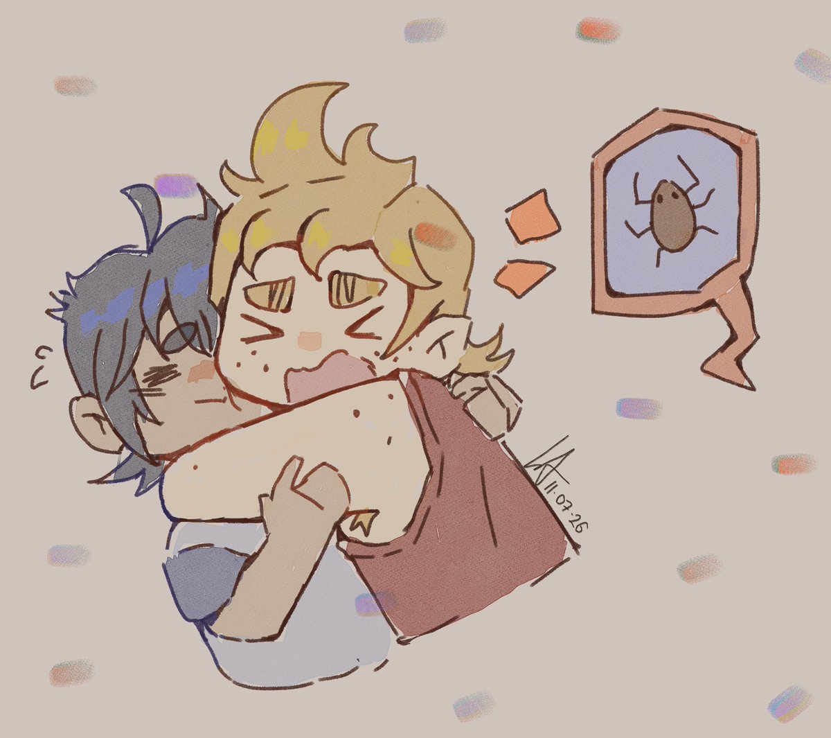 EmptyEgg2's tweet photo. Adorable chibi bases by @6963Saki  I just had to give #promptis one https://t.co/xi6bEjYnV9