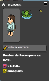 odiomicarr73's tweet photo. amé el juego de la ranita aventurera! fue muy cozy y divertido, con el nivel de dificultad justo que a mí me gusta🥰 me entretuvo muchísimo y muy orgullosa de mi plaquita bonita @ESHabboSecurity https://t.co/YAY9ZzuxRR