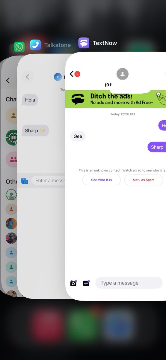 El_Patr0n2's tweet photo. My TextNow and Talkatone Tut too sharp 💥TextPlus Tut tomorrow stay tuned ✨follow me and stay tuned✍️ https://t.co/CPv8c0HMU1