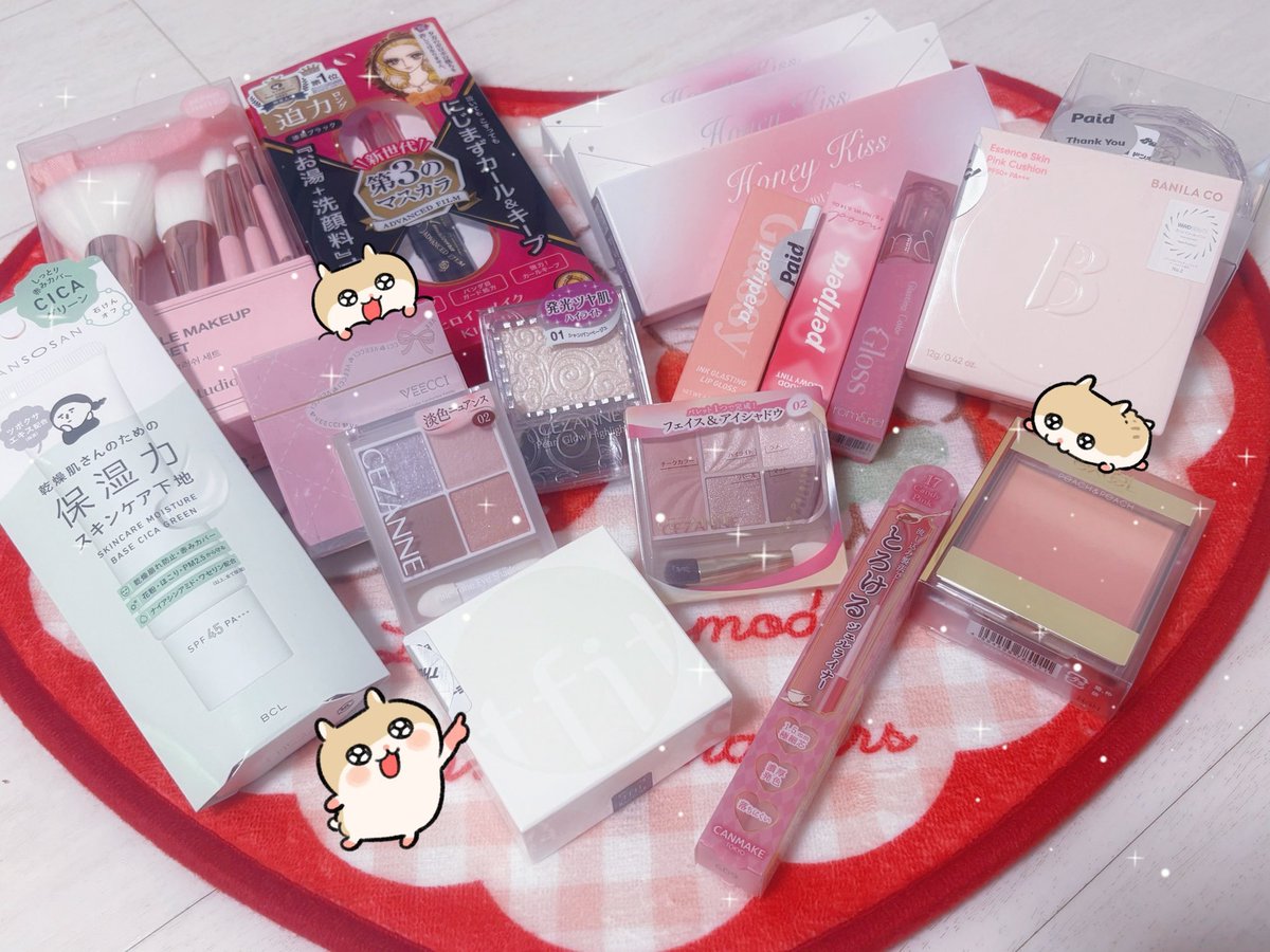 hamham1709's tweet photo. コスメ一式入ってるポーチ盗られたらしいのでドンキとマツキヨで応急処置💄💦
ルミネの営業時間内に言ってくれればもっと良いの買ったのになㅠㅠ💧おんなのこはお姫さまなんだから強欲でいいんだ❕ https://t.co/SwkJlKSpBq