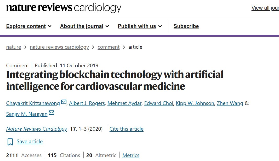 Chayakrit Krittanawong, MD, FACC, FSCAI tweet media