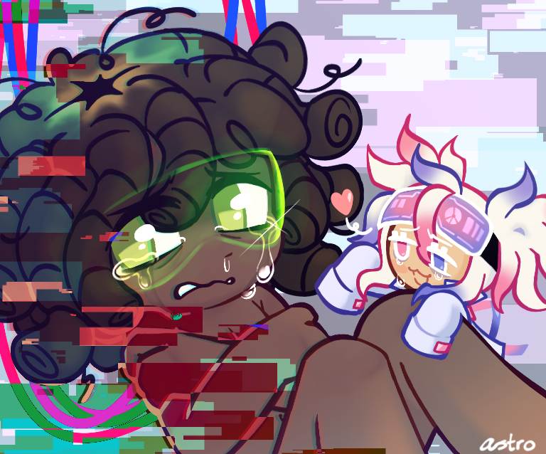 litmus cookie's 🩷💙| wormtest canon!!!!! tweet media