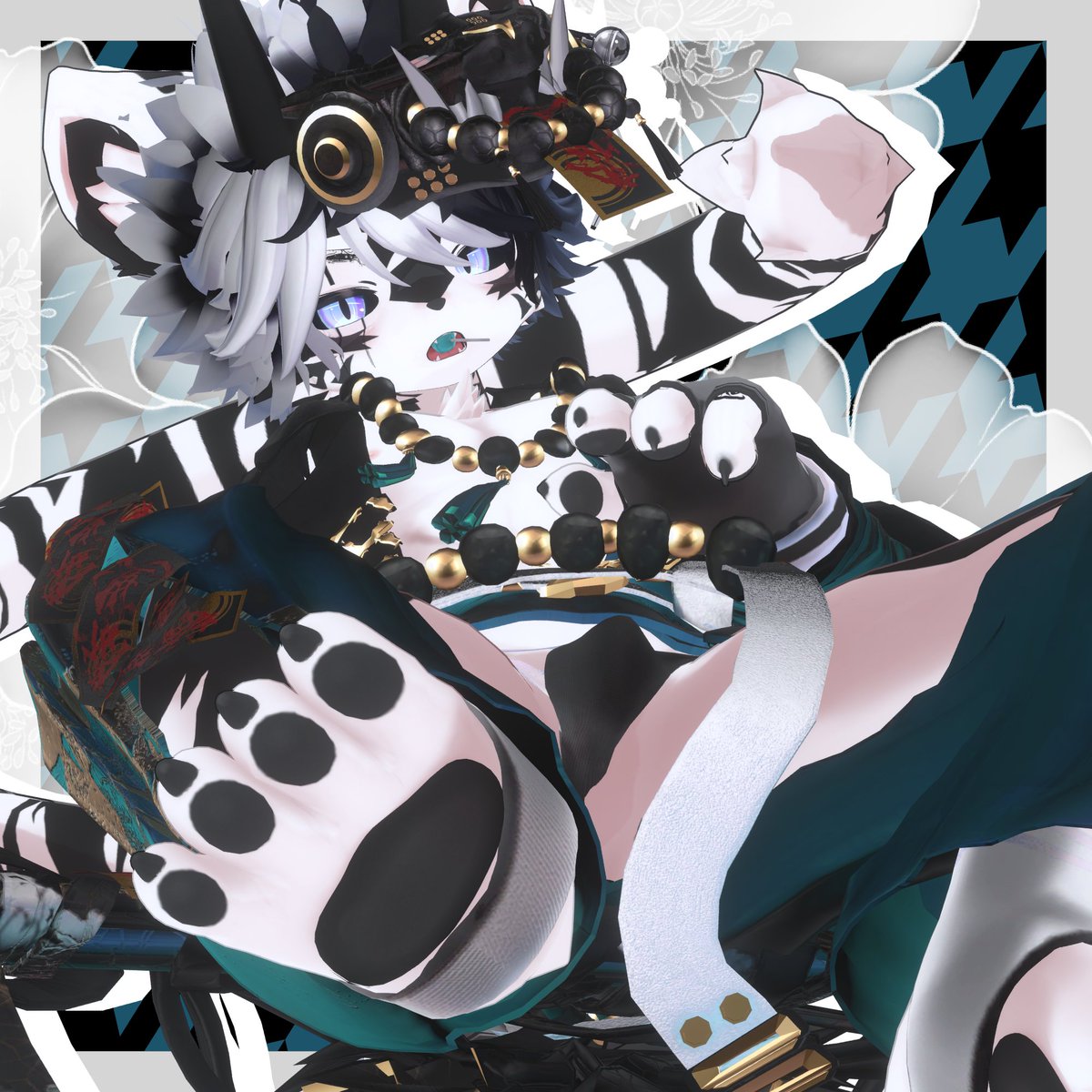 Ringochan_100's tweet photo. 🖤👹🤍
#ティグリア https://t.co/mBUvJLOL59