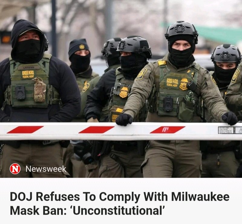 PerryWhiteE29's tweet photo. ▪︎ #DoJ
▪︎ #Milwaukee
▪︎ #MaskBan https://t.co/NRPODACqSG