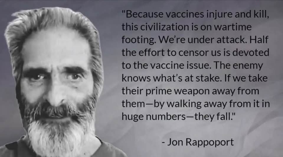 3dom13's tweet photo. Rest In Peace @jonrappoport ❤️ 🕊️ https://t.co/Qit2w5PxZa