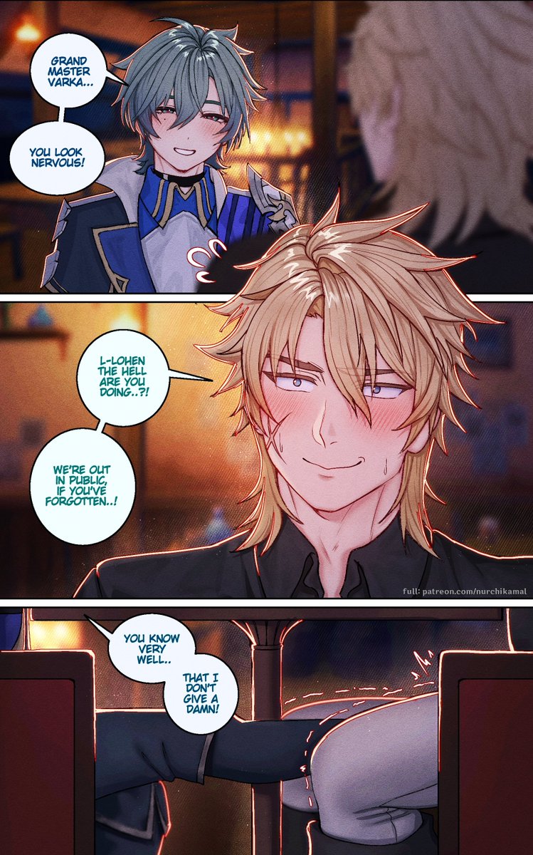 nurchikamal1's tweet photo. Part 1~ 👅
#varka #lohen #genshinimpact #varhen #lohvar https://t.co/PcVTGzkLRr