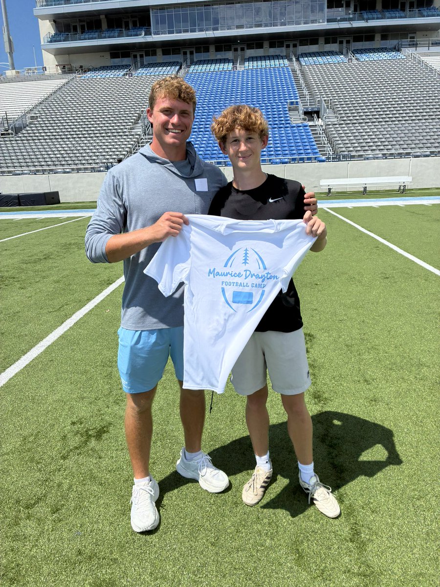 west_gotbeter's tweet photo. Finishing up camp season strong! Won punt with a 45 4.34. Top 4 in FG with a long of 55. Thank you for a great camp! Looking forward to seeing y’all this fall. @DanOrnerKicking @GrahamRRashad @CoachCoax17 @JackWeil_Kicker https://t.co/TbLiiQrkqm