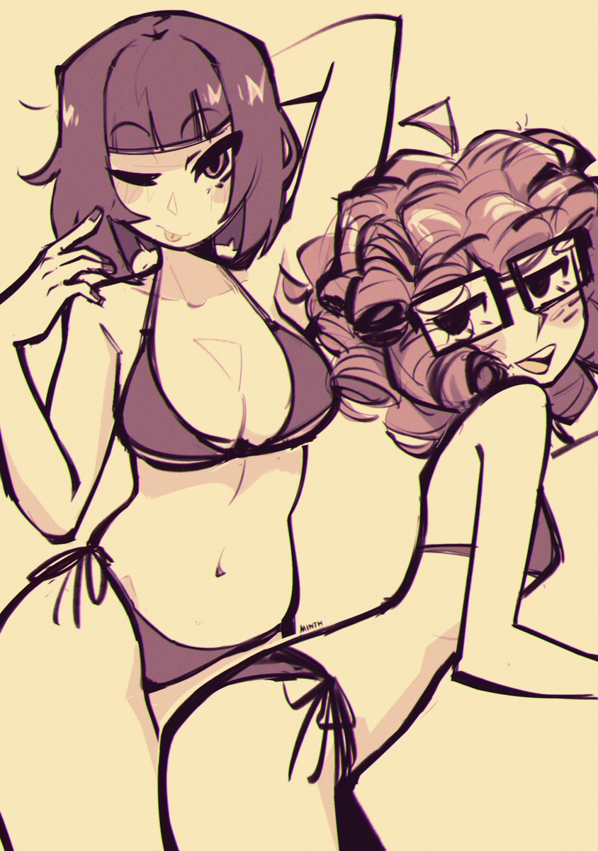 Shockplace's tweet photo. Two girls electric boogaloo https://t.co/23SAMHCOBD