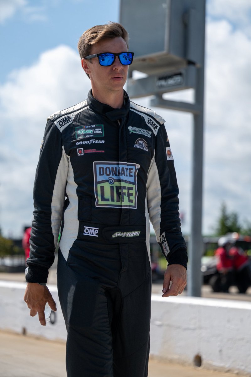 JoeyGaseRacing's tweet photo. Hello from @EchoParkSpdwy ! Qualifying is in the books and Joey will be staying 33rd in tonight’s race.

@AlarmTechInc 
@J_G_Motorsports 
@unitedrvs 
@MyFlexPower https://t.co/1k3qi9oyf2