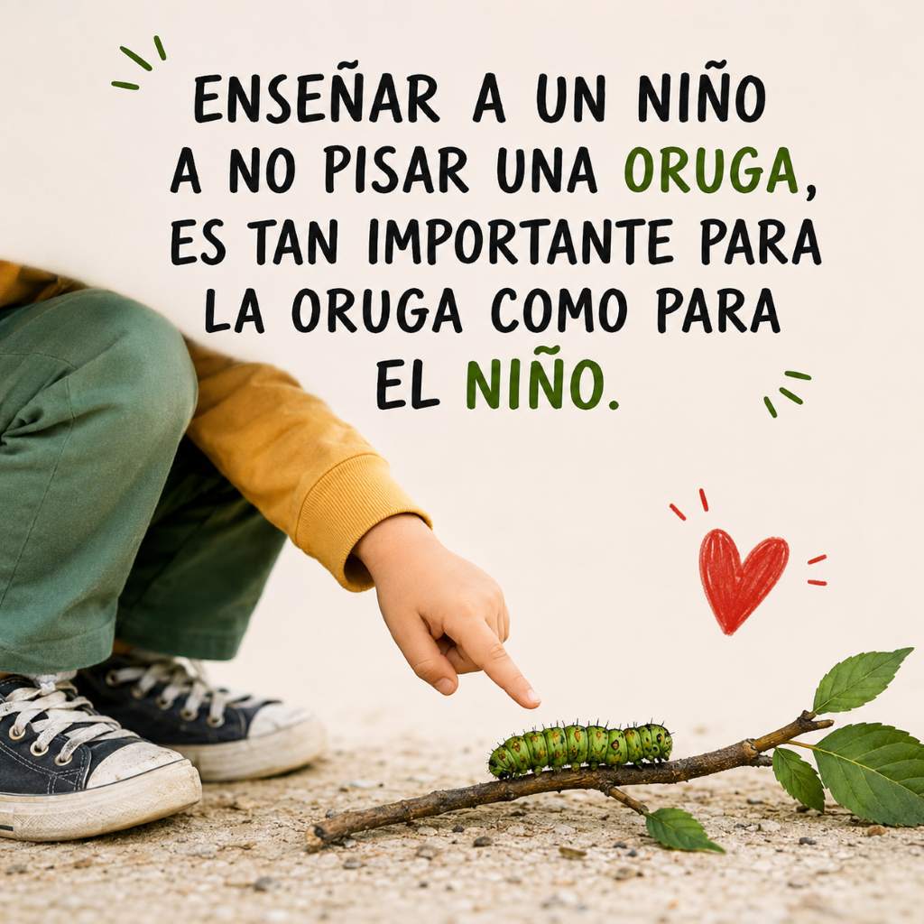 EcoInventos's tweet photo. 🐛 ¡Enseñar a respetar la vida también es educar para el futuro! 🌱 https://t.co/FUhVaUSLDq