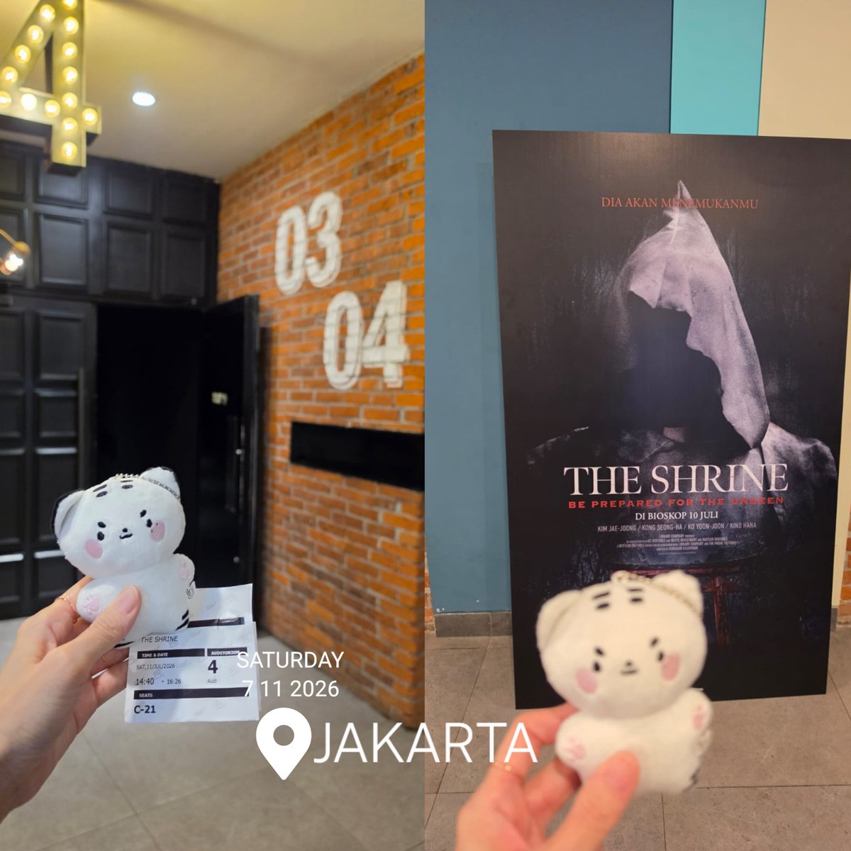 forKimJaejoong's tweet photo. Went to see Myungjin sunbae today too!💚

we heard from those who went to watch The Shrine today that the theaters were quite full!

ppl from different age range, boys who went alone, elderly couples, fangirls, everyone was there!☺️

#김재중 #kimjaejoong #金在中 #ジェジュン https://t.co/spgVIpMIe9