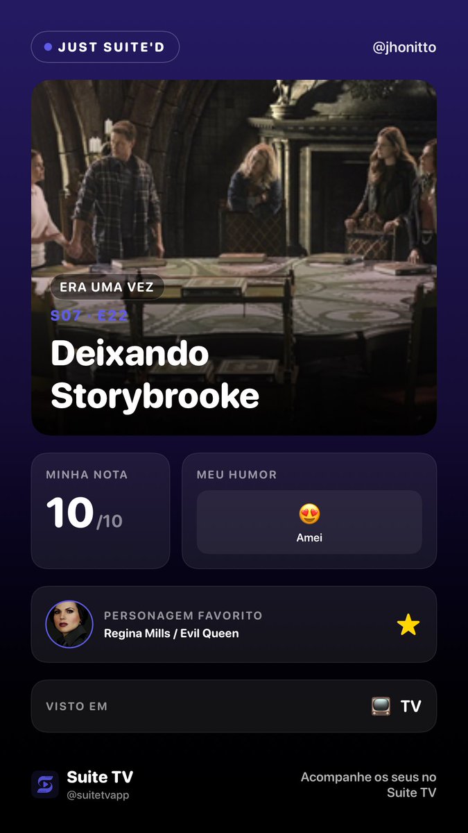 _jhonitto's tweet photo. Só uma dívida de jogo justifica a existência da 7• e última temporada de Once Upon A Time. Entre inúmeras tramas rasas e repetitivas, a única salvação é o apelo emocional dos personagens do elenco original. https://t.co/hp1Z2iSCEW
